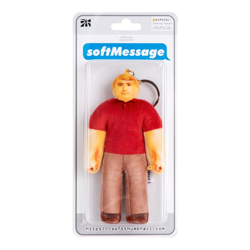 SOFT THUMBNAIL(ソフトサムネイル)の「Emoji man .1(Toys/Key Holders)」