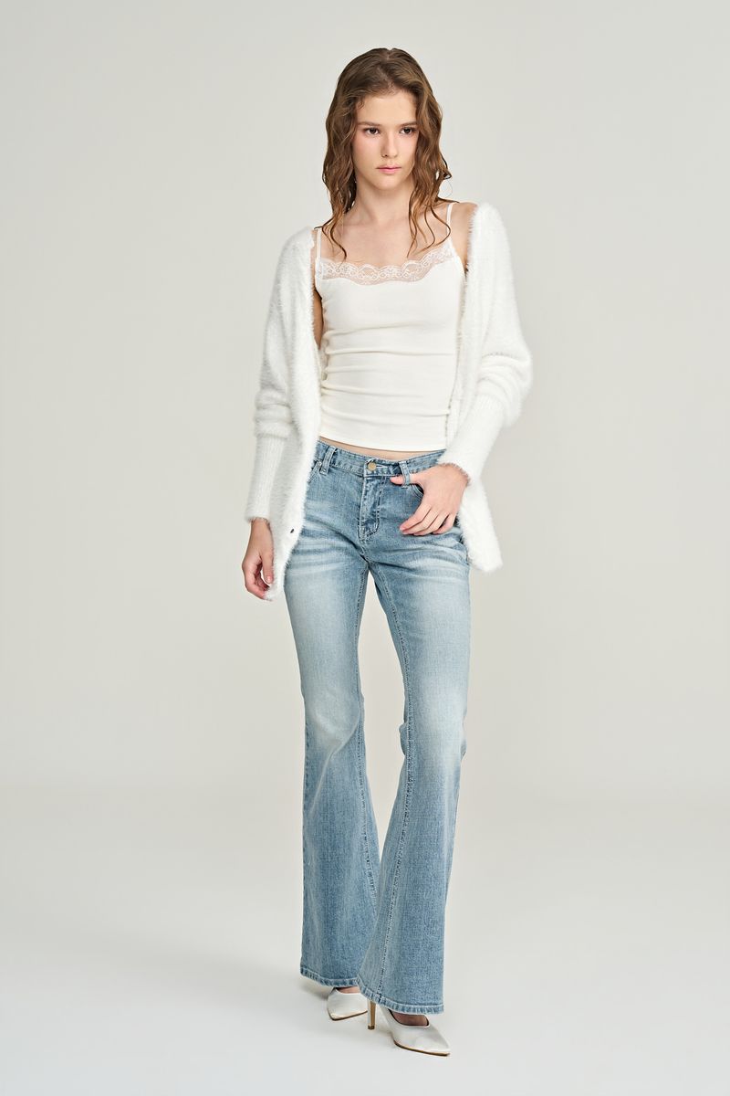 Stella bootcut jeans, Cloud Blue