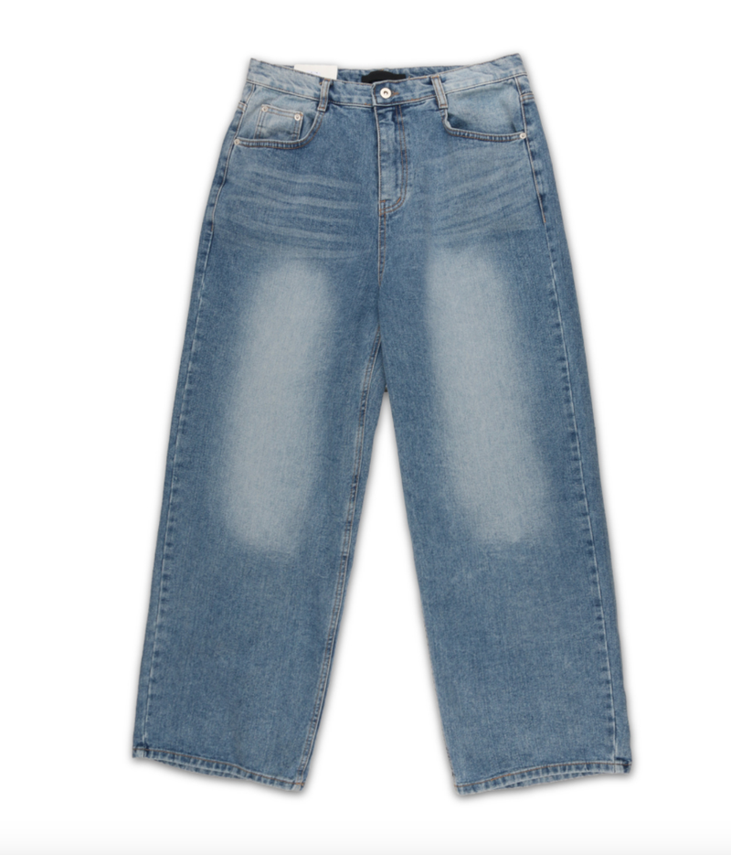 5088 Brushed light blue denim pants