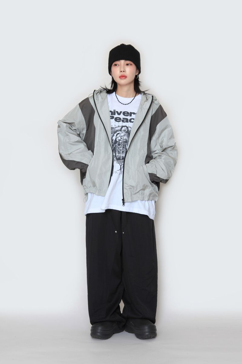 Double Nee Mix Sweatpants