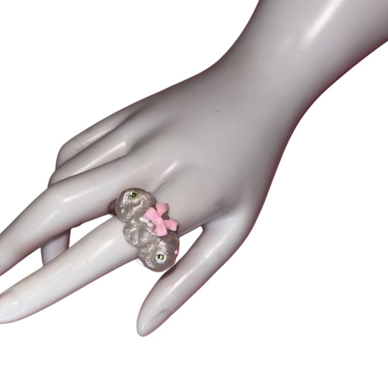 [MADE] Ribbon Candy Teeth Ring