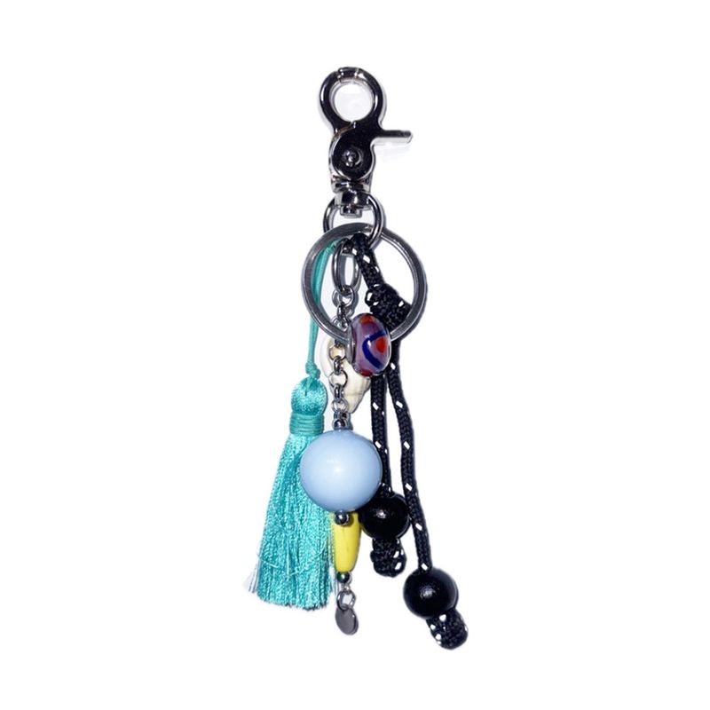 shell gemstone keyring (mint mix)