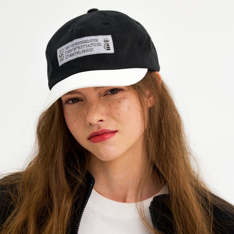 BUKA FLAT BRIM CAP (BLACK)