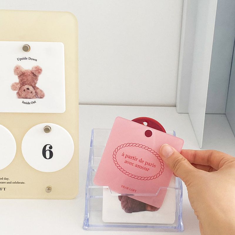 DEAR MY DAYS Perpetual Calendar - Butter
