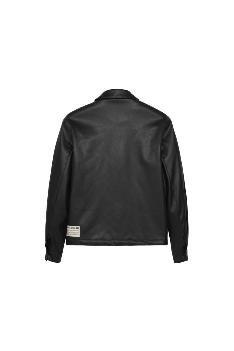 PM leather blouson