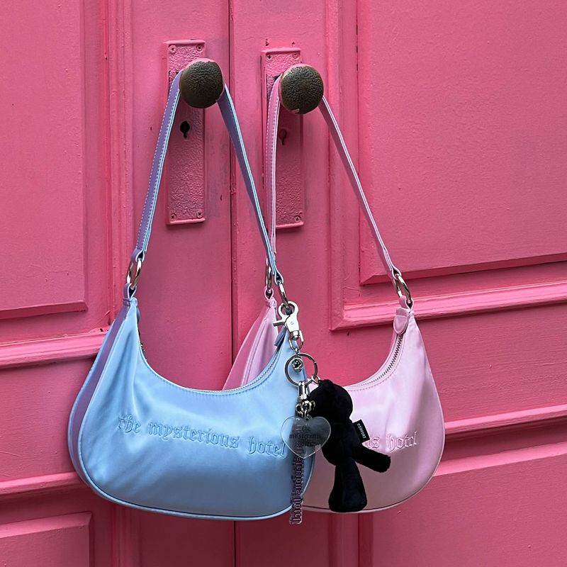 THE MYSTERIOUS HOTEL（ザ ミステリアス ホテル）の「HALF-MOON SATIN BAG（Bags）」