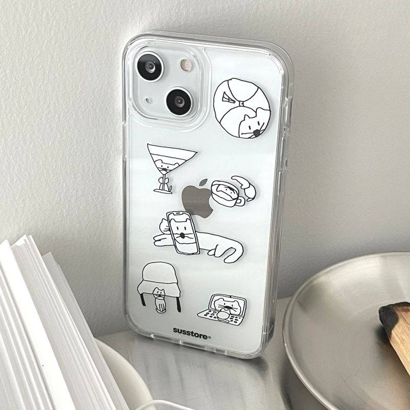 Second Edition Deformed Cats phone case