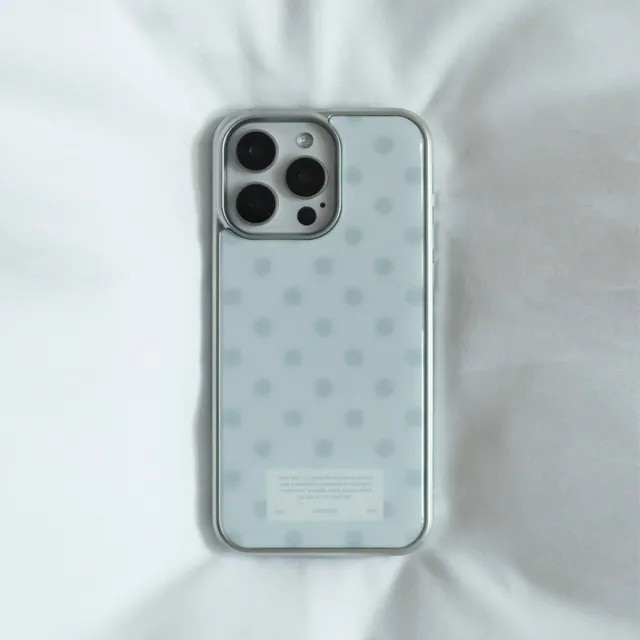 Dot tint gray silver case