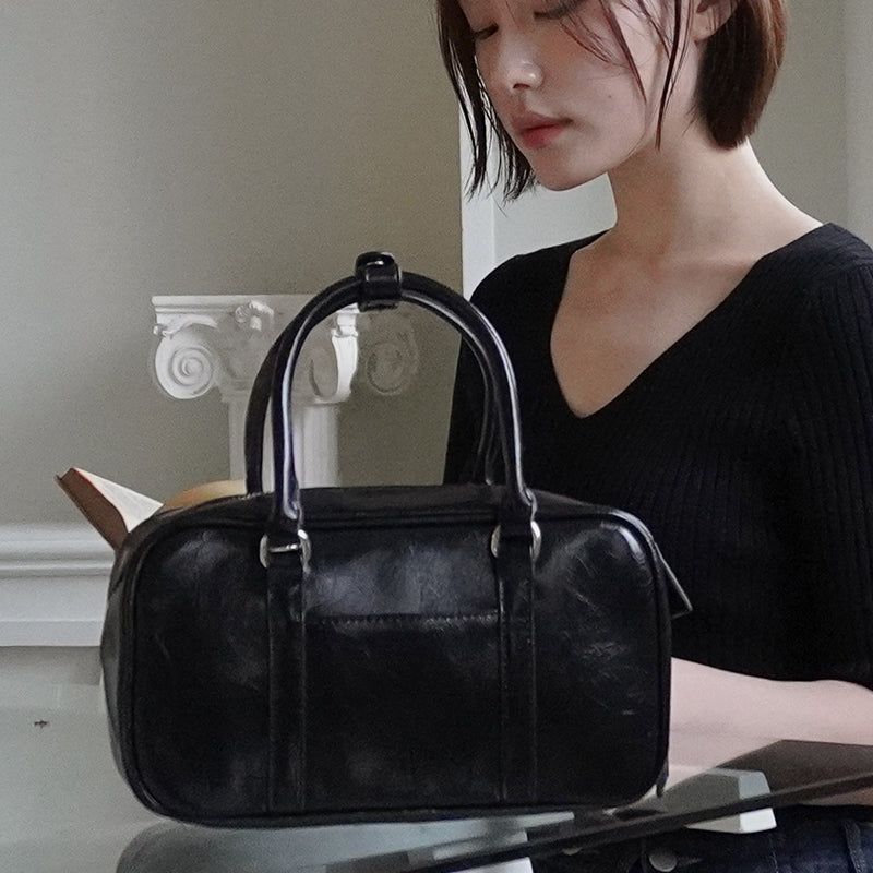 around ann(アラウンドエン)の「Peanut bag_black(Bags)」