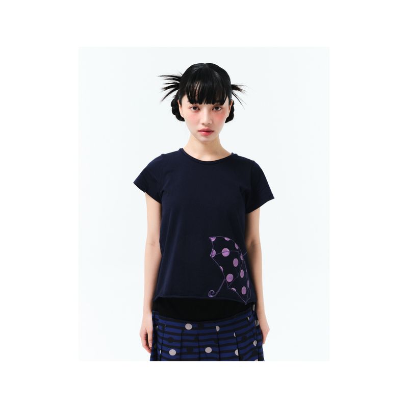 Umbrella Tee Navy