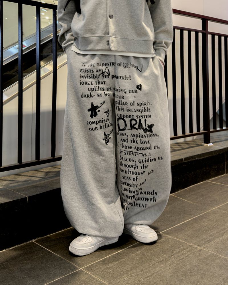 DR Wide Sweatpants