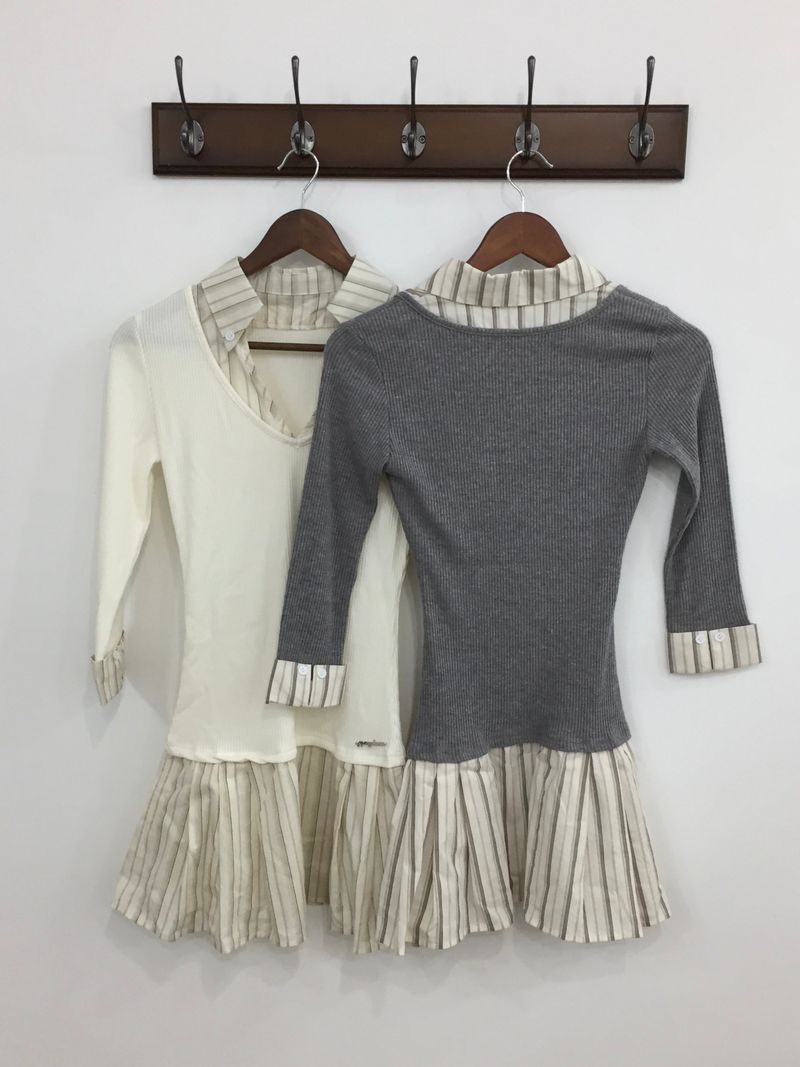 Stripe Warm Dress
