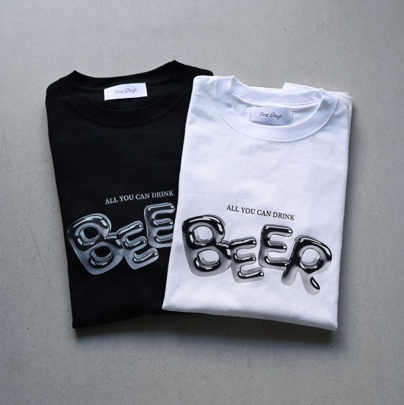 OneDrop 3D BEER Long T shirt
