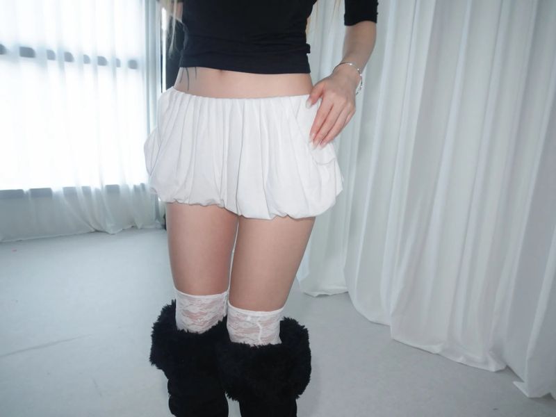 say shirring shorts(3 color)