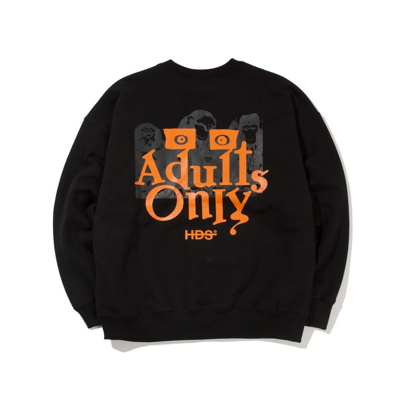 HDS（ハイデフィニションソウル）の「AO CREWNECK - BLACK（Tops）」