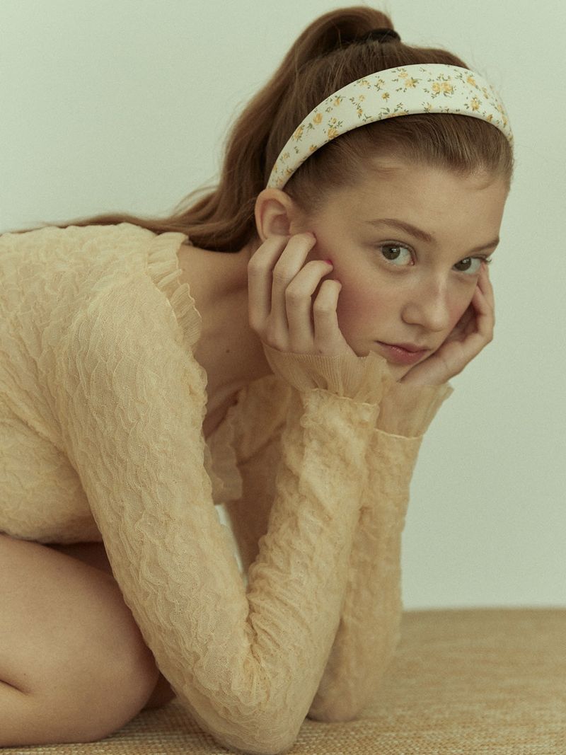 Flower Print Headband