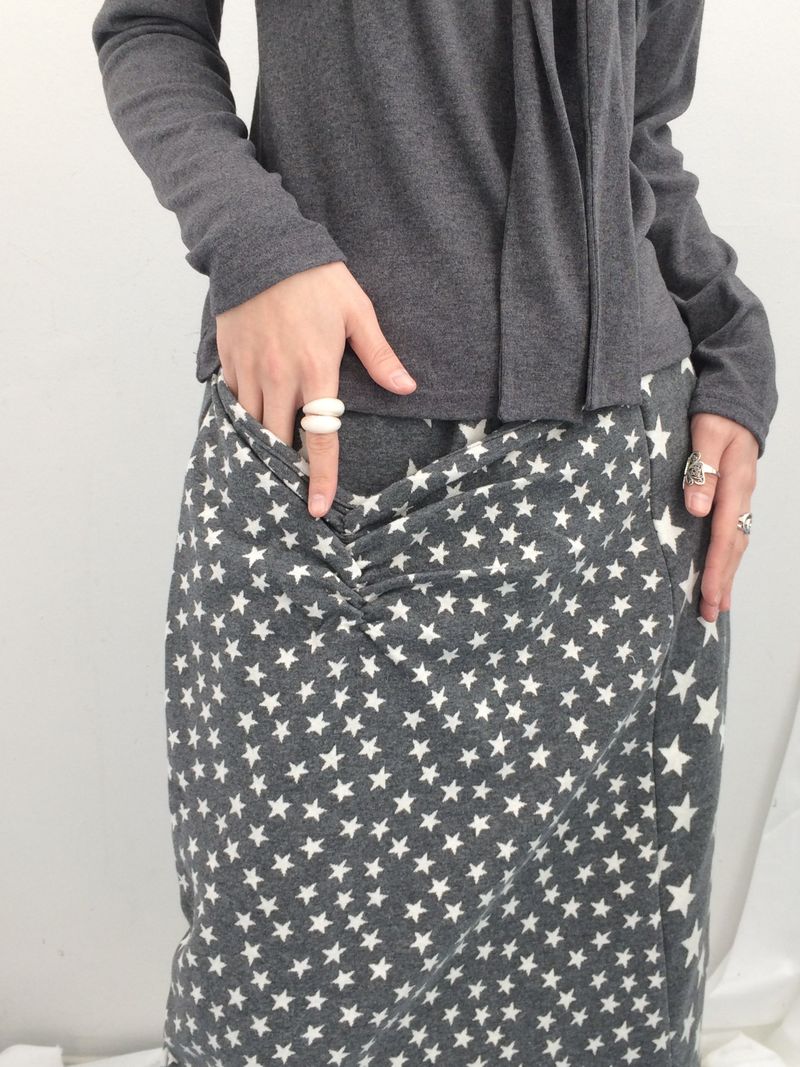 drapeline star skirt