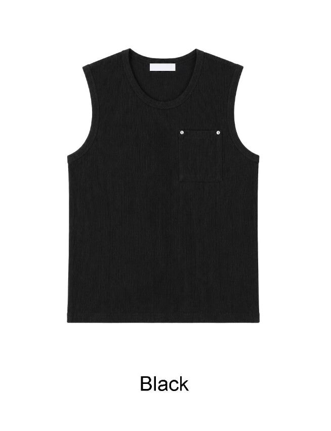 Duff Rivet Pocket Sleeveless
