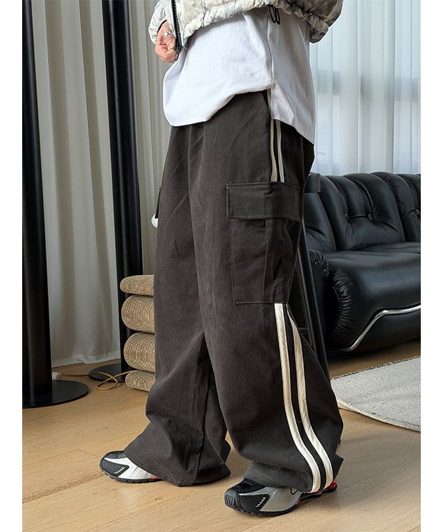 LAURANT（ロラン）の「[Unisex] Track suede cargo pants(3color)（Pants）」