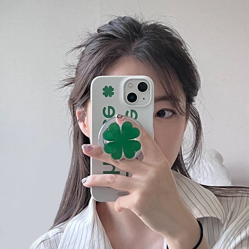 [MADE] bonne chance clover iphone hard case
