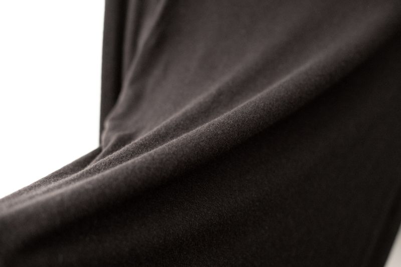 Soft turtle neck T-shirts (Black)