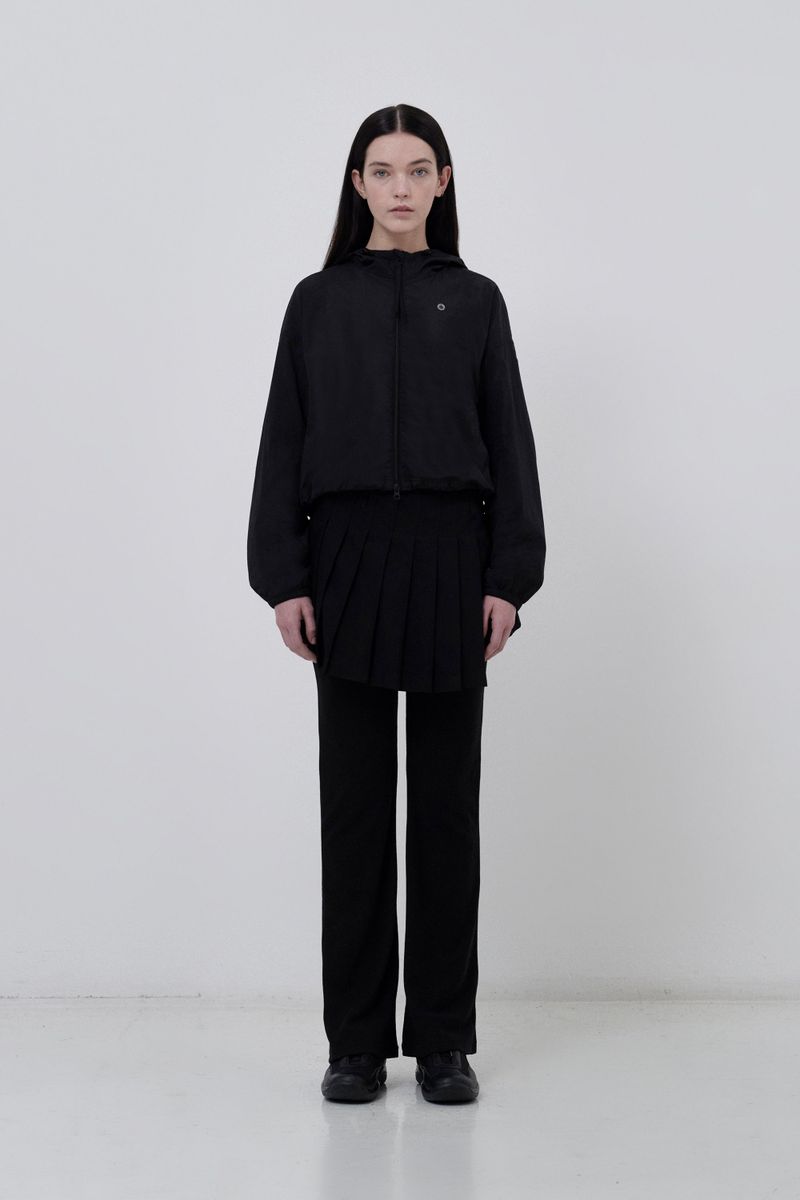 KIRSH プレーンインクシジョンウーブンウインドブレーカー [BLACK]