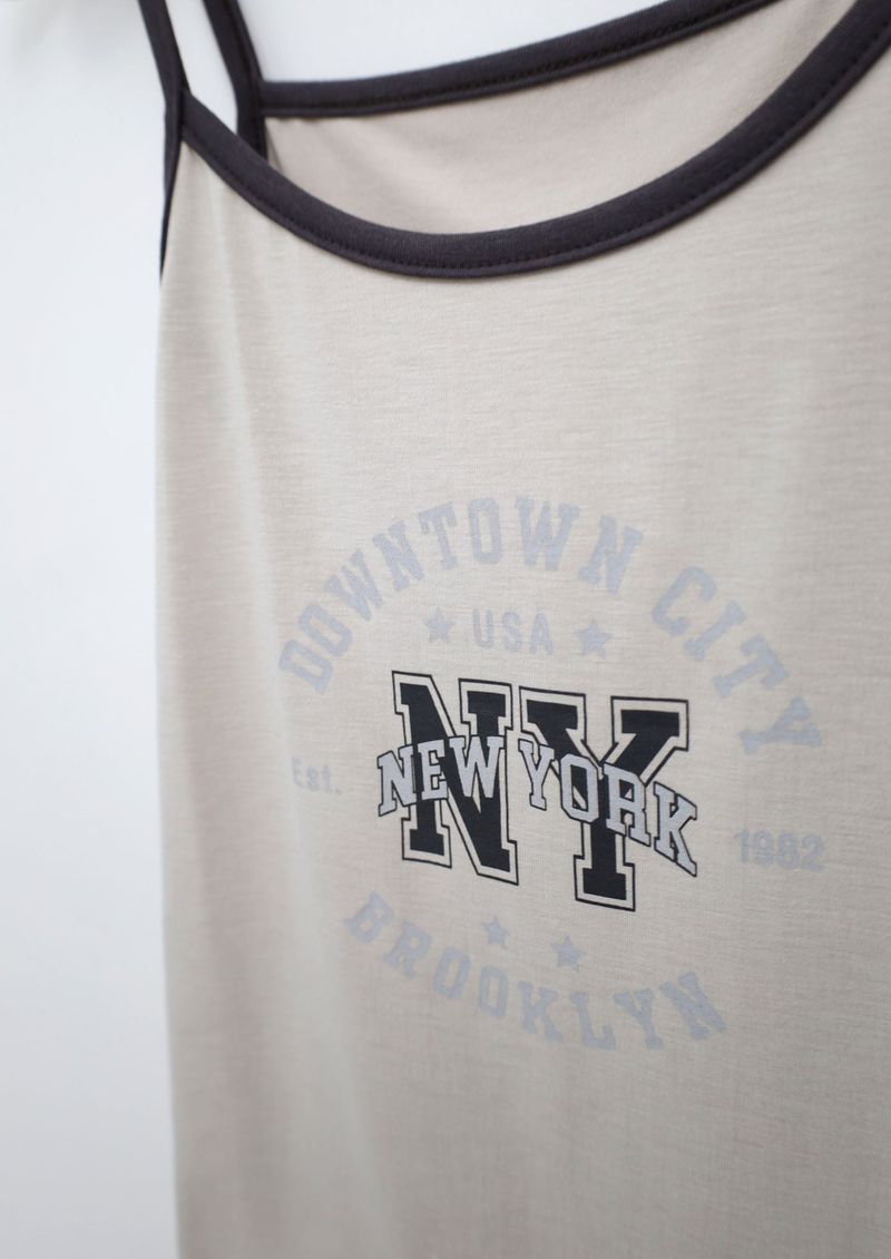 Brooklyn Cotton Tank Top(3colors)