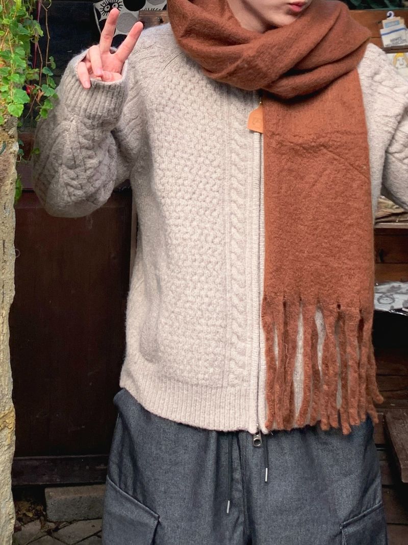 (Premium) フェリスニットジップアップ
