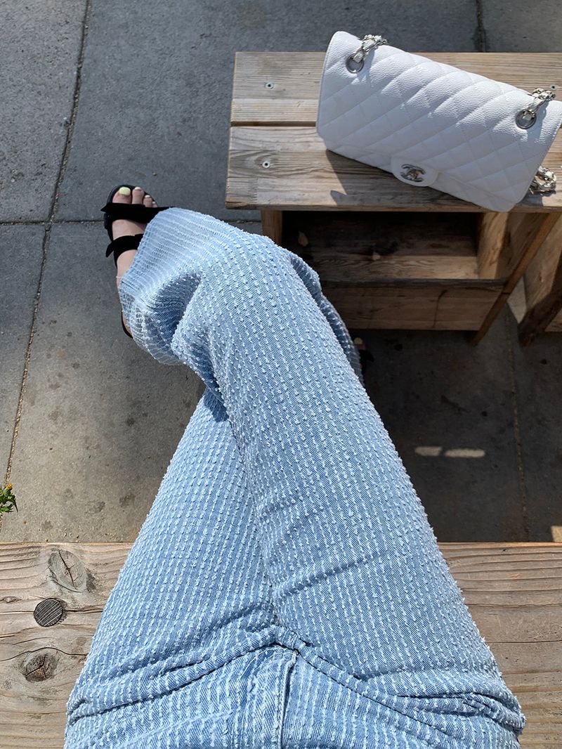 [MADE] PHARRELL PUNCHING LONG BOOTS CUT DENIM
