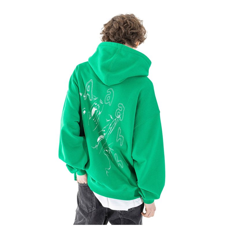 YAWNING HOODIE MSHHD003-GR