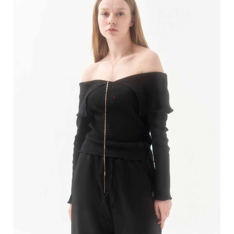 211-BIG COLLAR OFF SHOULDER