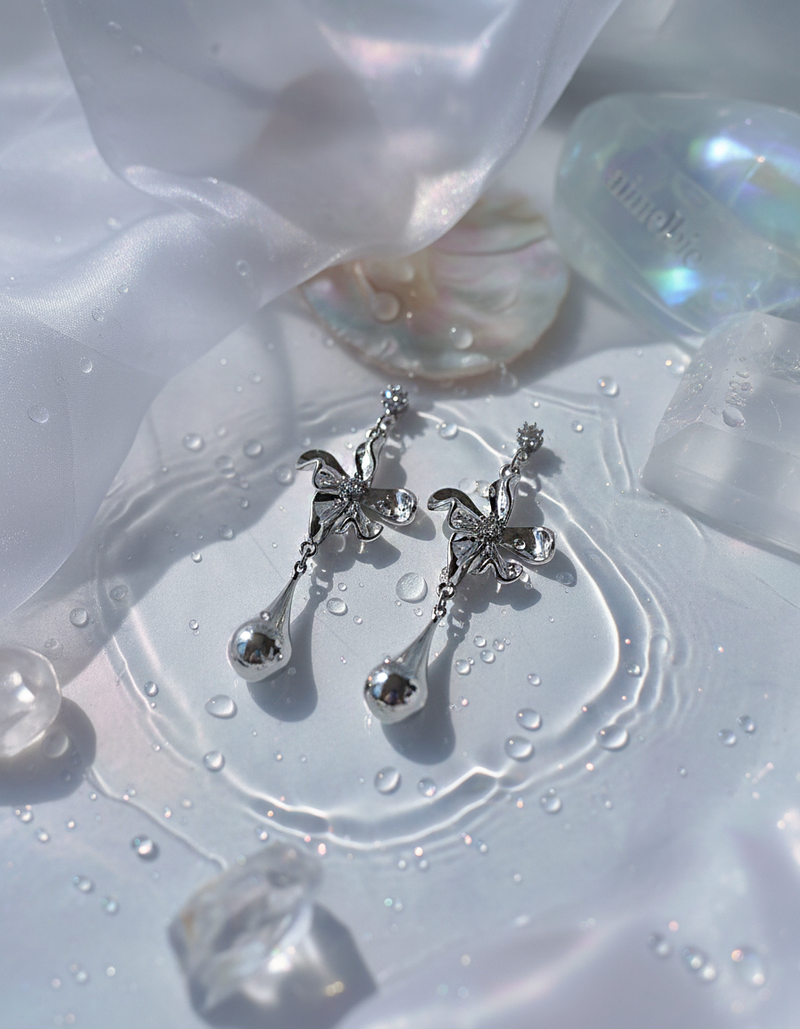 [fromis_9 Chaeyoung Piercing] Hydro Flower Piercing