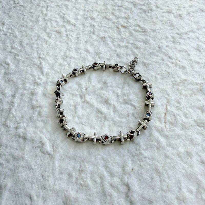 Prism Cross Bracelet