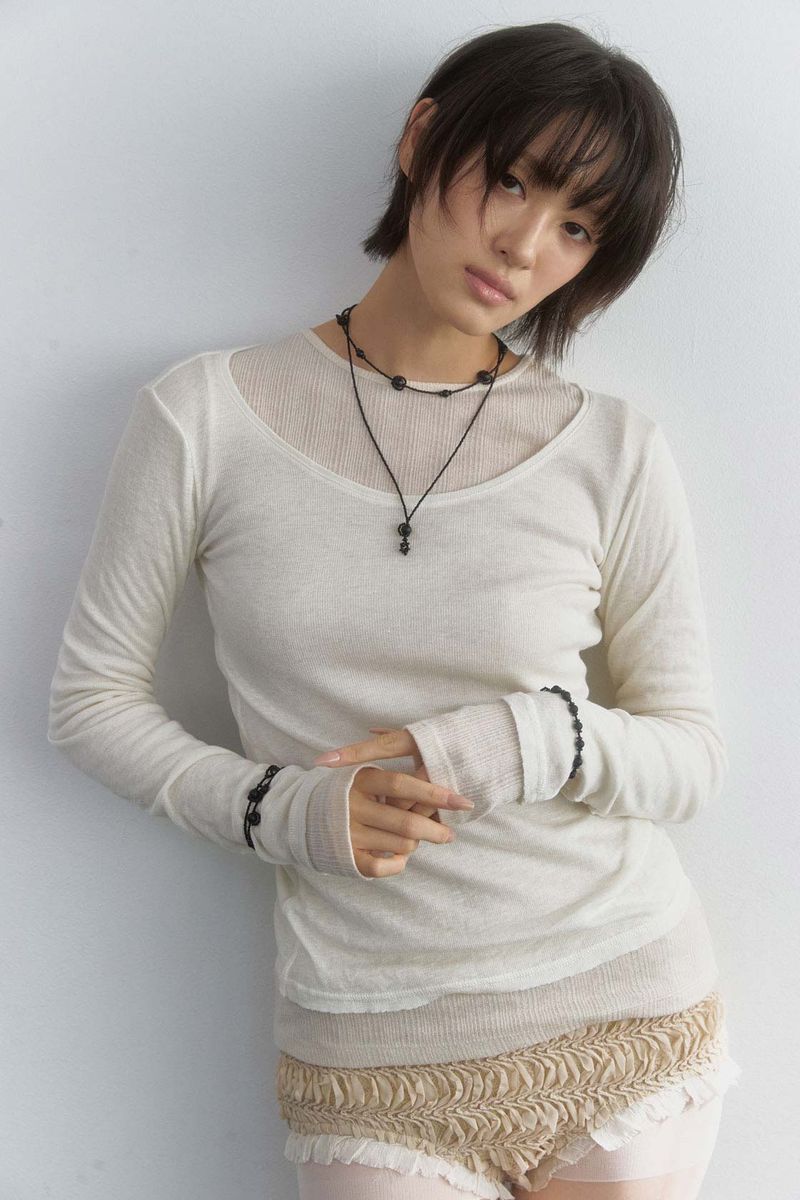 Onyx drop necklace (2 size)