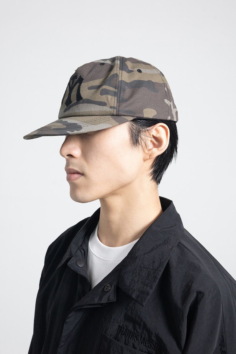 TM YANKEES LOGO CAP-OLIVE