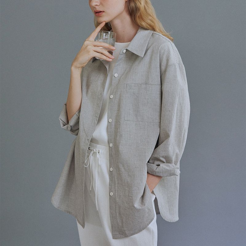 Peter check shirt
