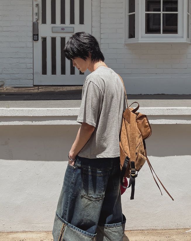 フルーヴベーシッククロップショートスリーブTシャツ