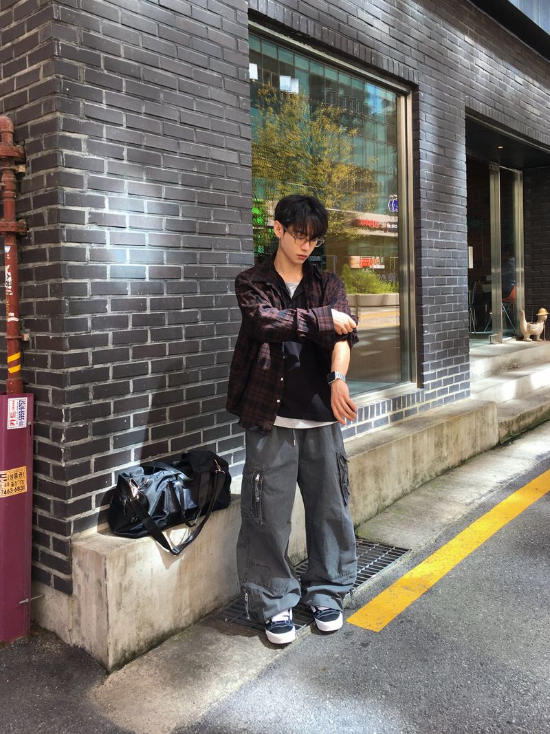 Moil Grunge Check Shirt 3C
