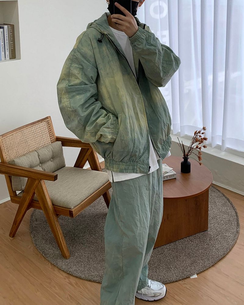 COZINESS（コジネス）の「SI Water Printed Jumper (2 colors)（Jackets/Outerwear）」