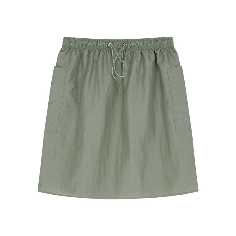 Nylon String Short Skirt_2Color