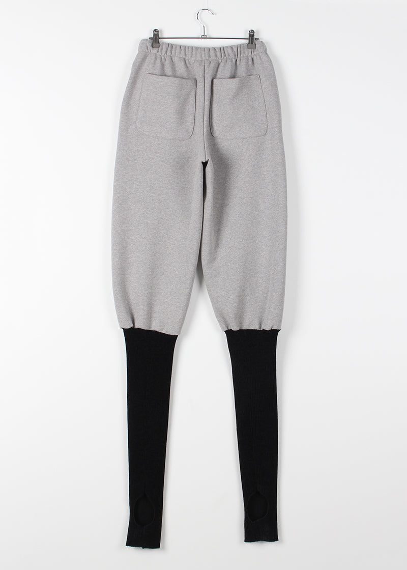 KNEE WARMER SWEAT PANTS