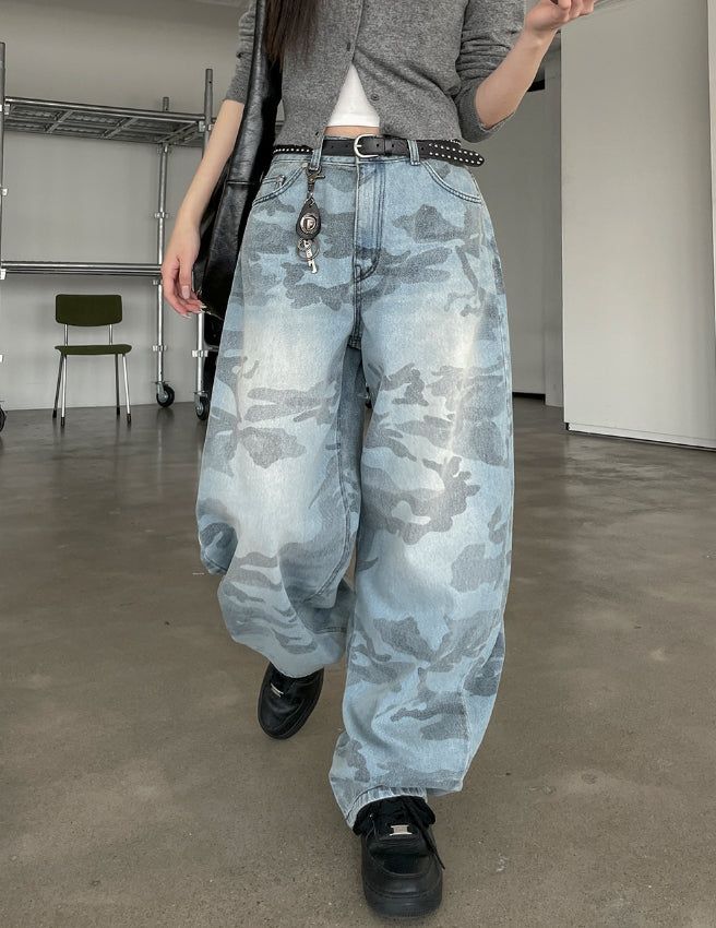 Dick Brush Camo Denim Pants