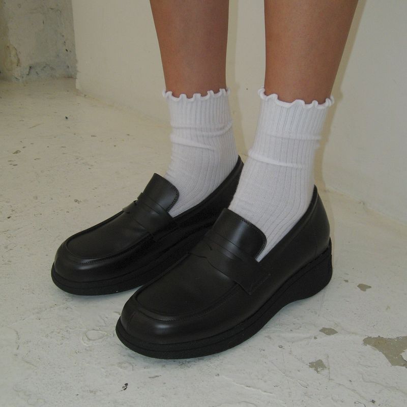 Penny 0045. Platform Loafers - 2colors