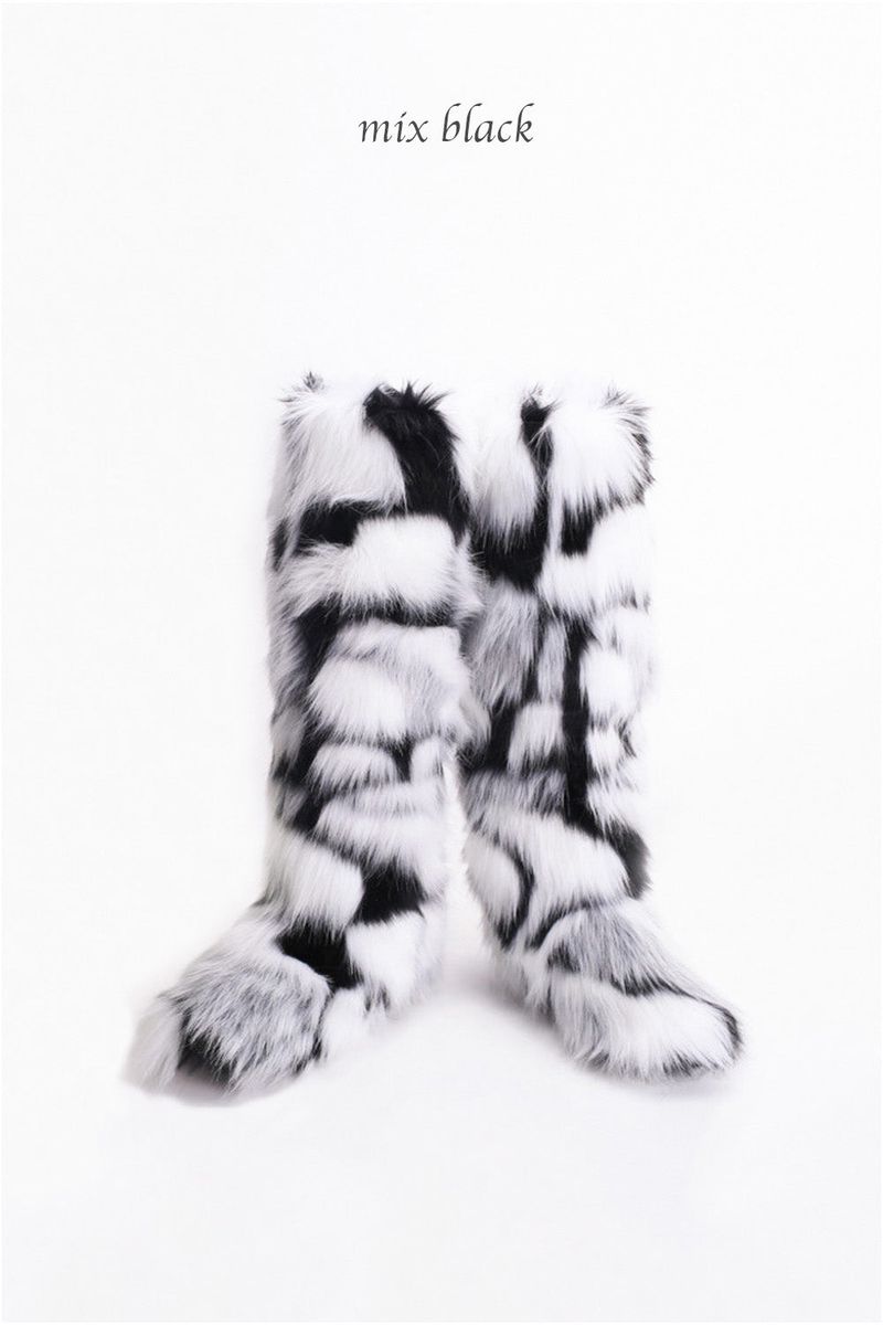 long fur boots (9 color)