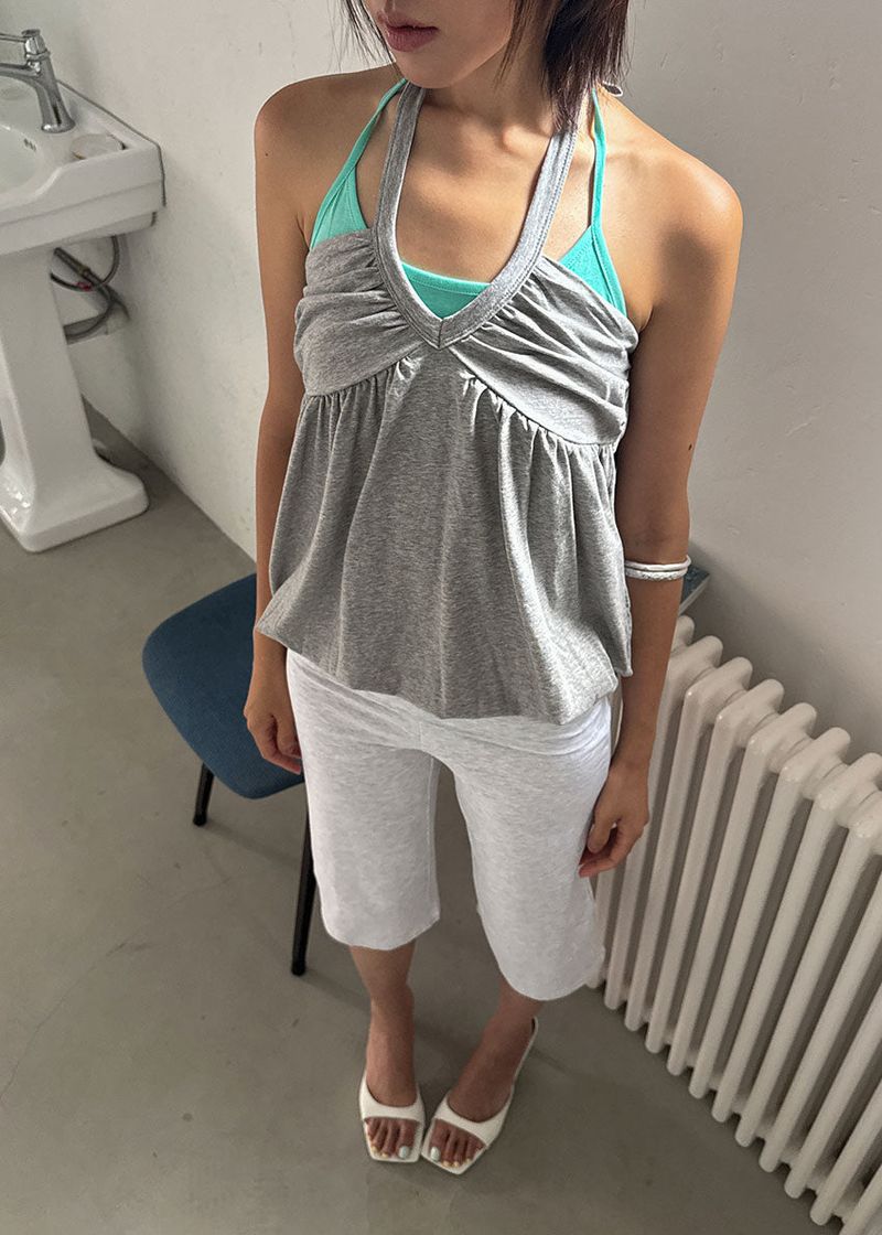 YOGA HALTER TOP