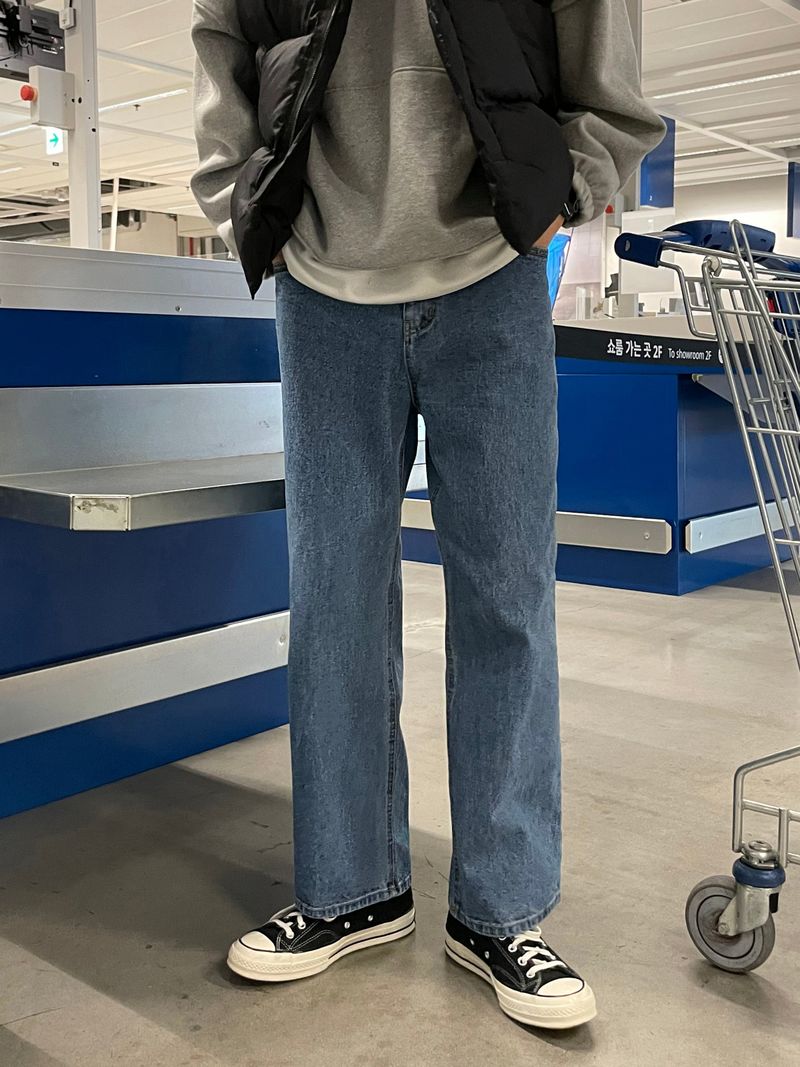 Week Wide Denim Pants (3 colors)
