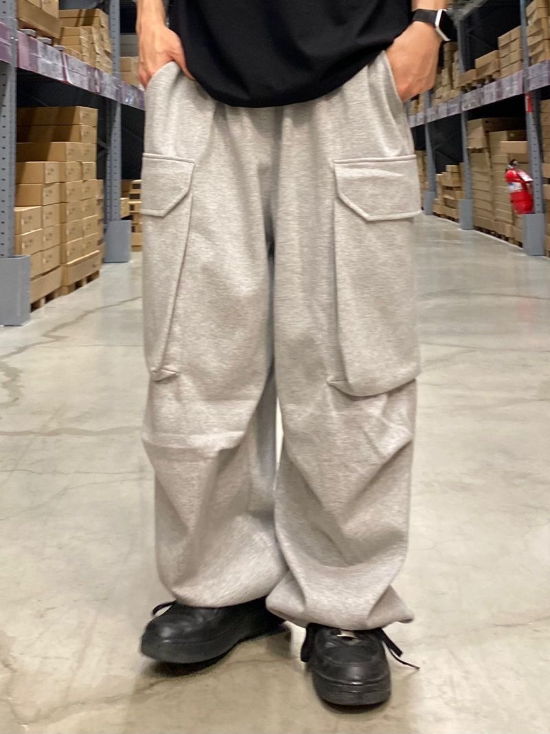 Happo Cargo Balloon Sweat pants 3C