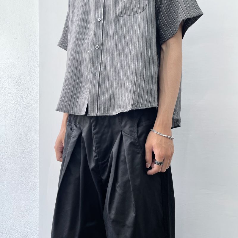 Mist Grey Relaxed Shirt