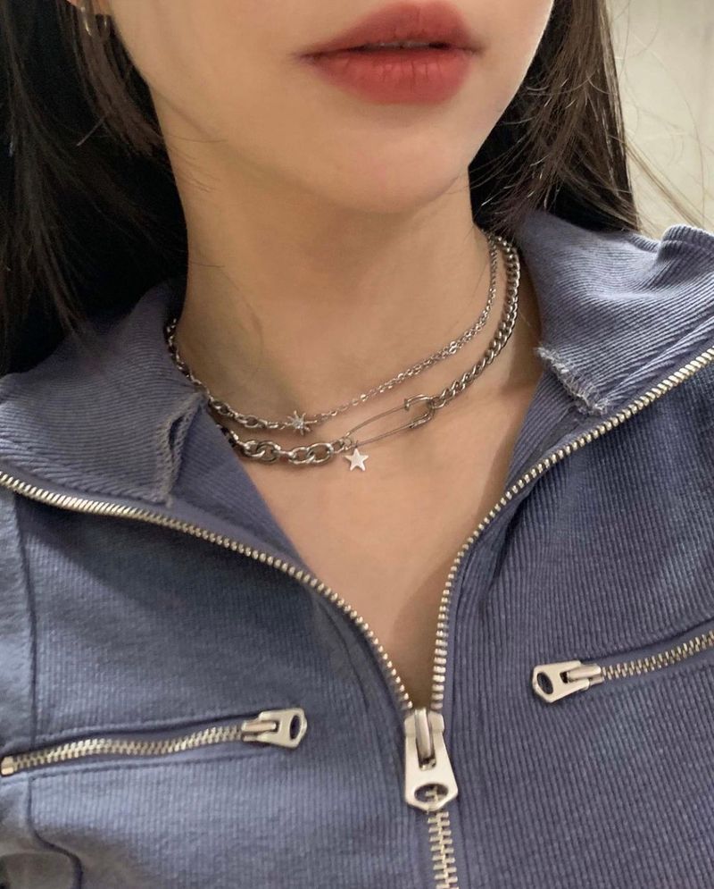 clip star choker