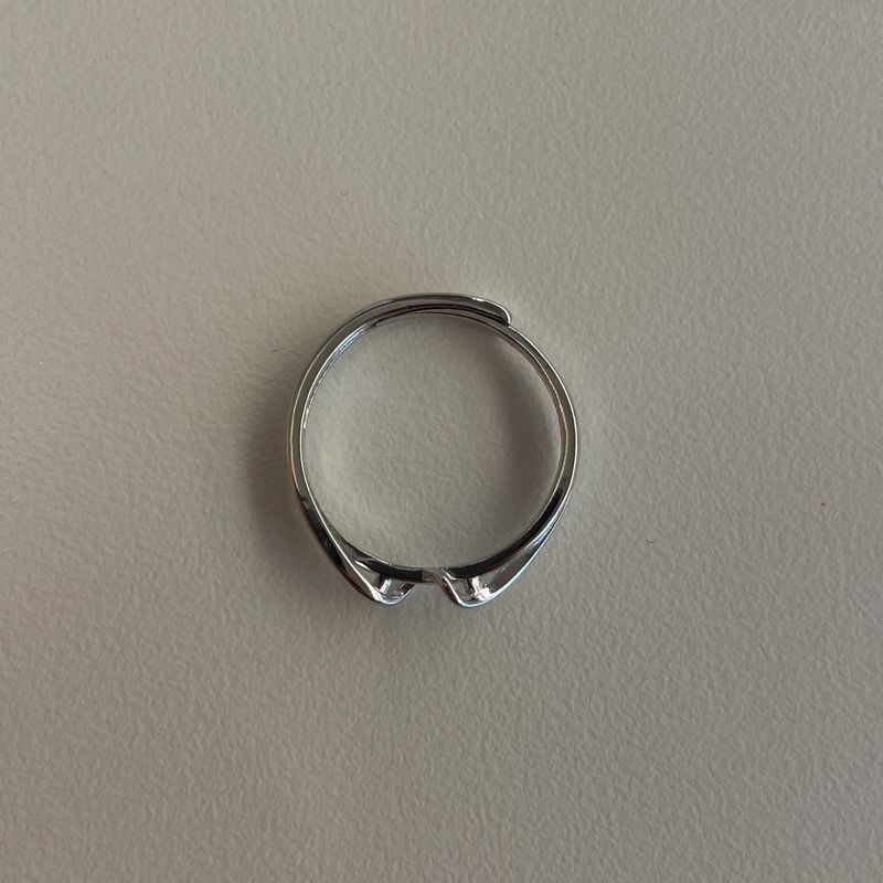 tangle string ring (925silver)